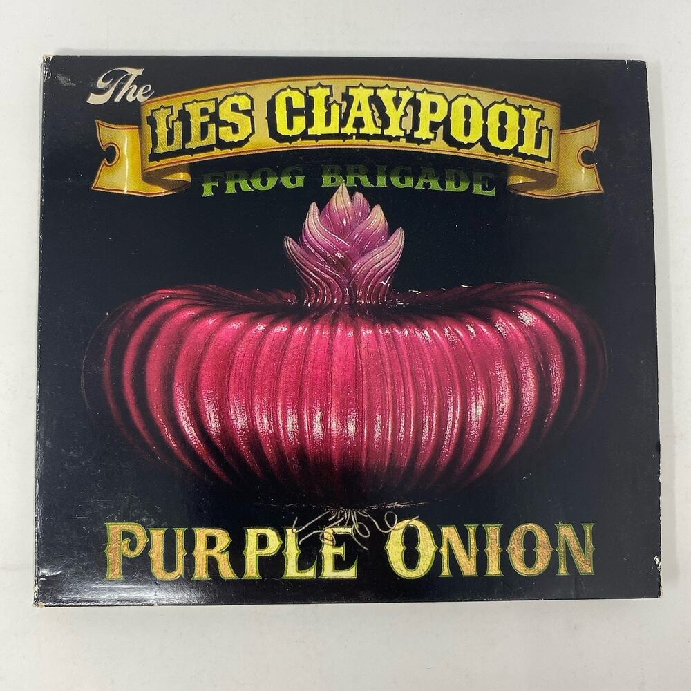 Les Claypool's Frog Brigade -Purple Onion CD Prawn Song 2002 - Poster